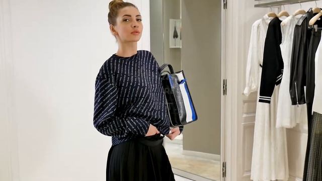 Женская юбка от Balenciaga, полиэстер, review: ID 162879 смотреть онлайн