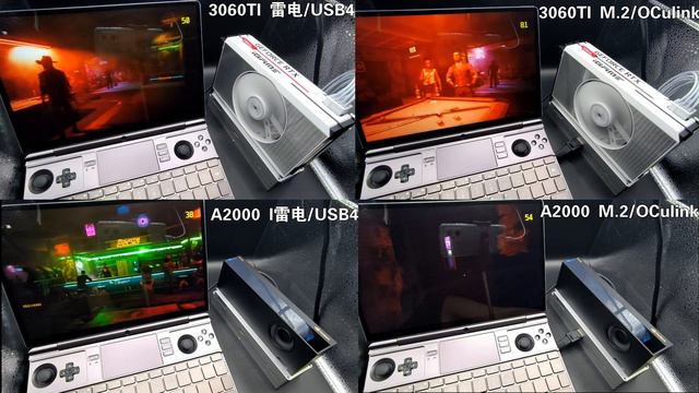 One Dock, Comparison Benchmarks of 2077 under Thunderbolt and OCulink смотреть онлайн
