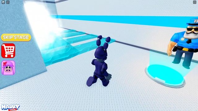 BABY POLLY and the GRIMACE PRISON RUN! SCARY OBBY ROBLOX #roblox #obby смотреть онлайн