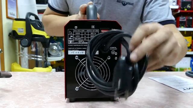 Обзор сварочного инвертора ВДИ-220ПРОФИ смотреть онлайн