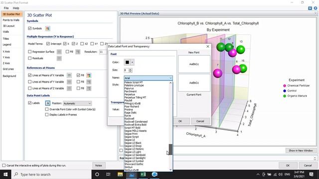How to create a multivariable 3D scatter plot in NCSS | Biostatistics | Statistics Bio7 смотреть онлайн