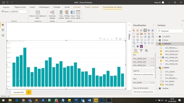 #07 - POWER BI - Drill Down | BI em 1 minuto | wDISCOVER смотреть онлайн