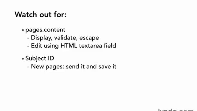 115 Привязка CRUD к страницам (Lynda.com) Изучаем php смотреть онлайн