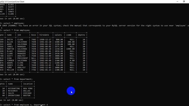 MySQL Series part 14: Outer Join смотреть онлайн