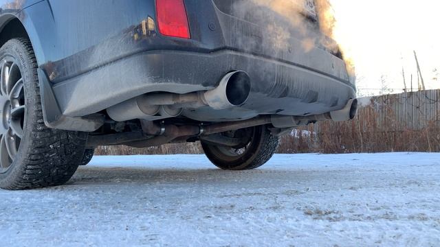 Subaru Outback 3.6 Exhaust, Deikin Exhaust, Valve Open, Rev
