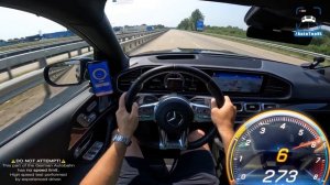 Mercedes AMG GLS 63 612HP 0-289 ACCELERATION TOP SPEED & SOUND by AutoTopNL