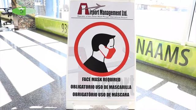 Minister Ramadhin bezoekt de Johan Adolf Pengel International Airport смотреть онлайн