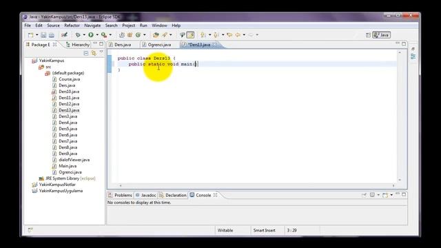 Java ile Programlamaya Giriş Ders 13 Class içinde metod oluşturmak смотреть онлайн