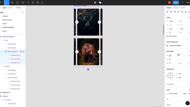 Create An Infinite Scrolling Carousel: Figma Tutorial смотреть онлайн