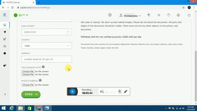 HOW TO CREATE PAYEER ACCOUNT IN TAMIL || GLASS TECH || GLASS GROUP смотреть онлайн