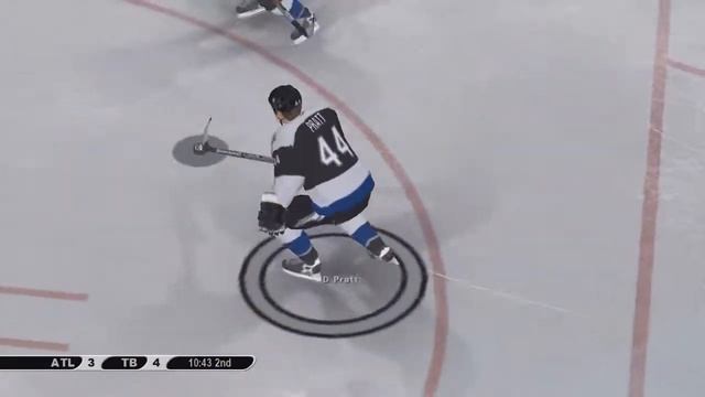 NHL 2k7 Xbox 360 gameplay Season mode - Atlanta Thrashers vs Tampa Bay Lightning смотреть онлайн
