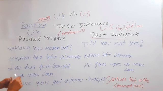 UK VS US | AMERICAN AND BRITISH VARIANTS OF TENSE| PRESENT PERFECT V/S PAST INDEFINITE CLASS 12 MP смотреть онлайн