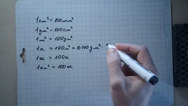 Правило переводу одиниць площини смотреть онлайн