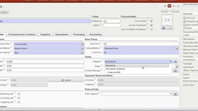 FAQ General add products barcode pricing method sale and purchase taxes смотреть онлайн