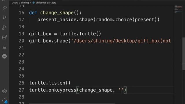 How to make a christmas random gift program (easy, part2) смотреть онлайн