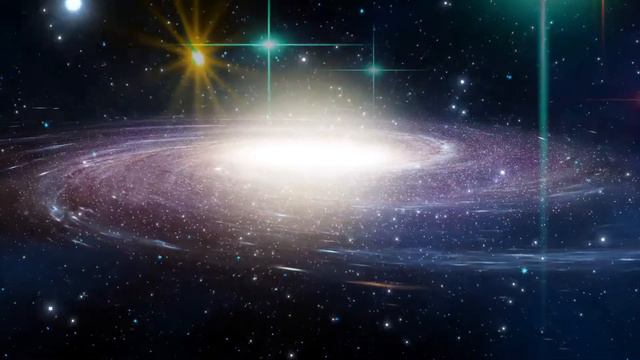 Футаж для монтажа Мерцающая галактика смотреть онлайн