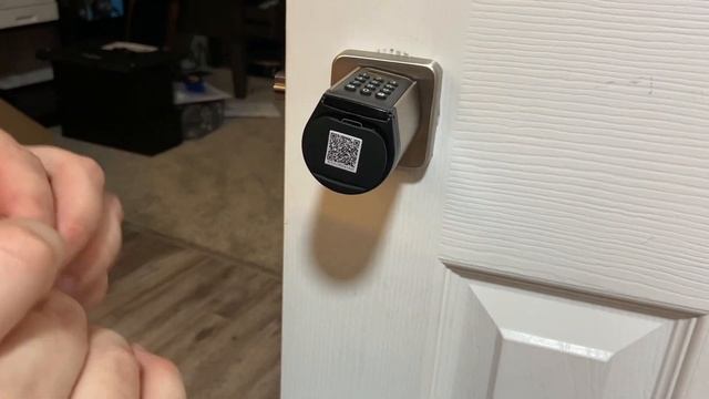 WE LOCK PCB 20 Smart Keypad Door Knob with Bluetooth - Unbox- Install - Demo - Review смотреть онлайн