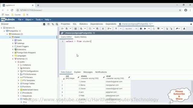 PostgreSQL Connection In WinForms Application Datagridview смотреть онлайн