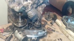 Собираем коробку мотороллер муравей