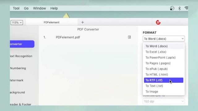 How to Convert PDF to RTF on Mac | Wondershare PDFelement 8 смотреть онлайн