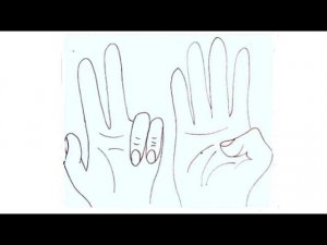 Таблица умножения на пальцах