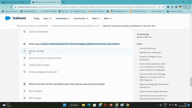 Heroku Architect Certification Maintenance (Summer ’23) смотреть онлайн