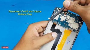 Xiaomi Mi Max 2 ремонт полный разбор, снять дисплей, аккумулятор.