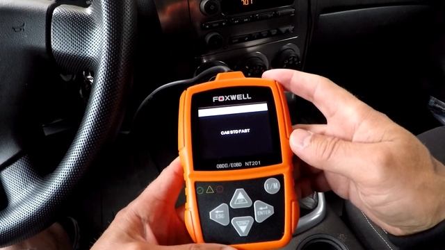 Car Code Reader Foxwell NT201 OBD II & CAN Diagnostic Scan Tool смотреть онлайн