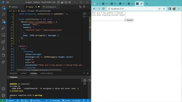 How To Connect OPEN AI With React Js || OPEN AI || CHAT GPT 3 смотреть онлайн
