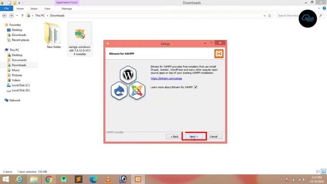 How to install XAMPP server or PHP server смотреть онлайн