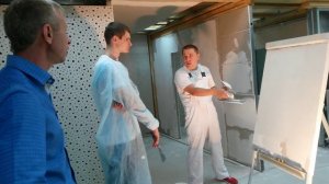 Нанесение "Ротбанд Пасты Профи".Как шпаклевать под окраску.