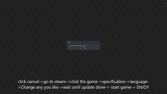 geforce now language change steam games