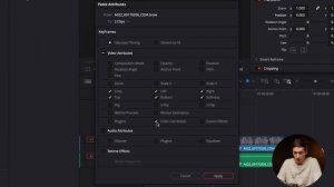 Как быстро копировать все настройки предыдущего файла в Davinci Resolve 18
