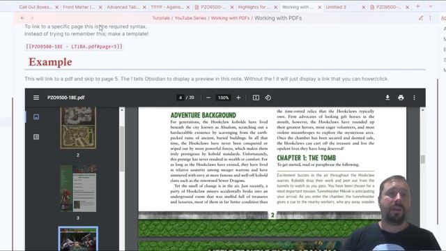 Obsidian - Linking to PDFs смотреть онлайн