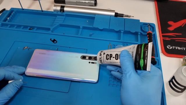 Huawei P30 pro camera glass replacement-zamena stakla kamere. смотреть онлайн