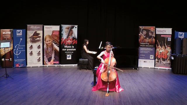 Melany Yoon - Third Prize, Age 12 Cello: Breval Sonata in C Major смотреть онлайн