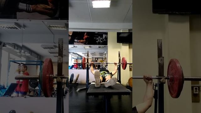 Жим лёжа 97,5 кг на 2 раза, как увеличить жим или как много жать ,новичкам смотреть онлайн