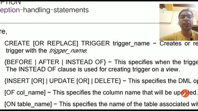 DBMS SQL - TRIGGER смотреть онлайн