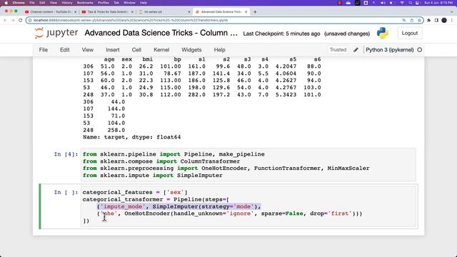Scikit Learn Column Transformers - Pipeline смотреть онлайн