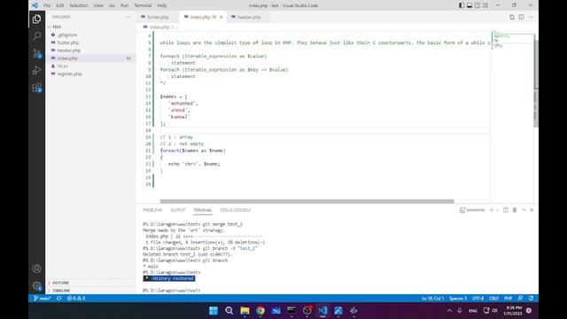 [Learn PHP 8 In Arabic - #22 Control Structures [foreach смотреть онлайн