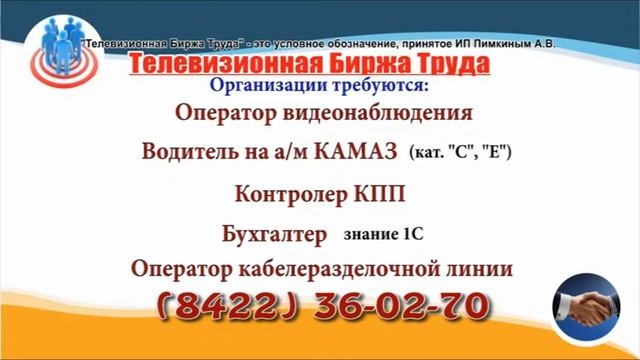12-14 октября _08.20_Домашний, 20.10_Рен, 15.10_CТС_Работа в Ульяновске_Телевизионная Биржа Труда смотреть онлайн