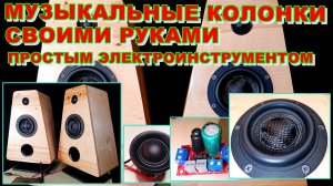 Акустика своими руками. Без столярных станков.
