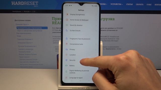 Кастомизация интерфейса REALME C3 под IOS 14