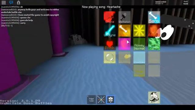 Roblox Undertale Fight Simulator смотреть онлайн