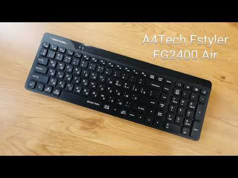 Неожиданный ТОП за свои деньги? Полный обзор беспроводного комплекта A4Tech Fstyler FG2400 смотреть онлайн