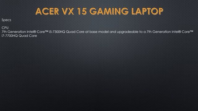 Dell inspiron 7567 v acer vx 15 смотреть онлайн