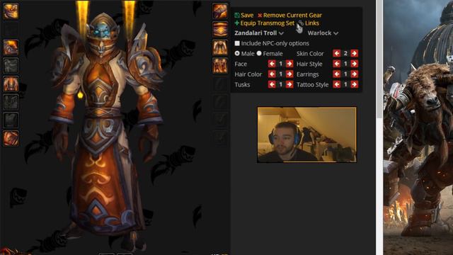 Zandalari Troll Priest Transmog Tiers 1-21 PvE | Dressing | World Of Warcraft Battle For Azeroth