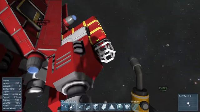 Let's Play Space Engineers - Episode 05 'Ship decorating' смотреть онлайн
