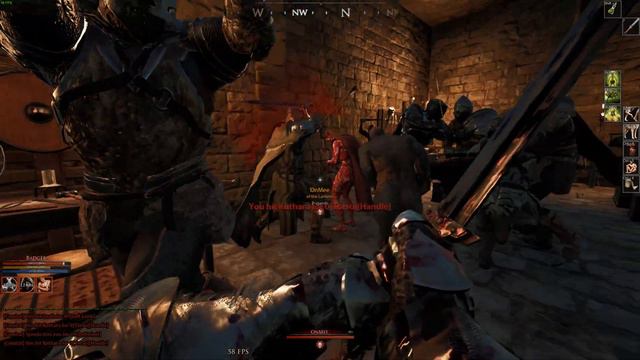 Mortal Online 2 - Fight 33 - Coalition vrs Covenant - Stronghold Fight. смотреть онлайн