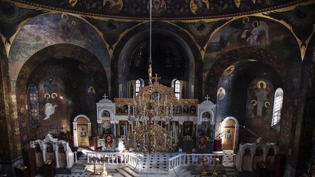 Аудиотрансляция вечернего богослужения: Память свт. Нифонта, прпп. Руфа и Паисия Печерских смотреть онлайн